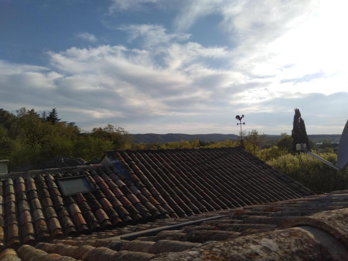 Maison De Village Familiale Pont Du Gard, Toit Terrasse, Barbecue, Fibre Vers Pont du Gard Exterior photo